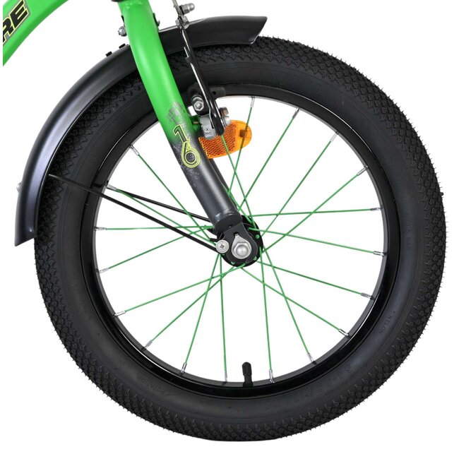 Volare fietsen Thombike jongensfiets 16 inch grijs