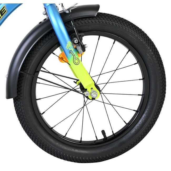 Volare fietsen Thombike jongensfiets 16 inch blauw