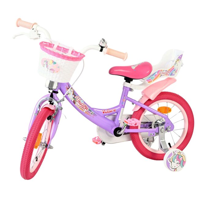Volare Unicorn meisjesfiets 14 inch