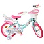 Volare Unicorn meisjesfiets 14 inch Twee Handremmen