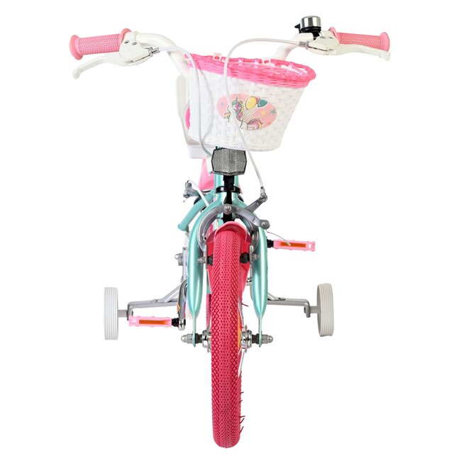Volare Unicorn meisjesfiets 14 inch Twee Handremmen
