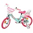 Volare Unicorn meisjesfiets 14 inch Twee Handremmen