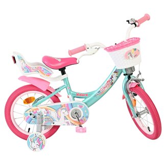 Volare fietsen Unicorn meisjesfiets 14 inch