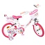Volare Unicorn meisjesfiets 14 inch Twee Handremmen