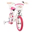Volare Unicorn meisjesfiets 14 inch Twee Handremmen