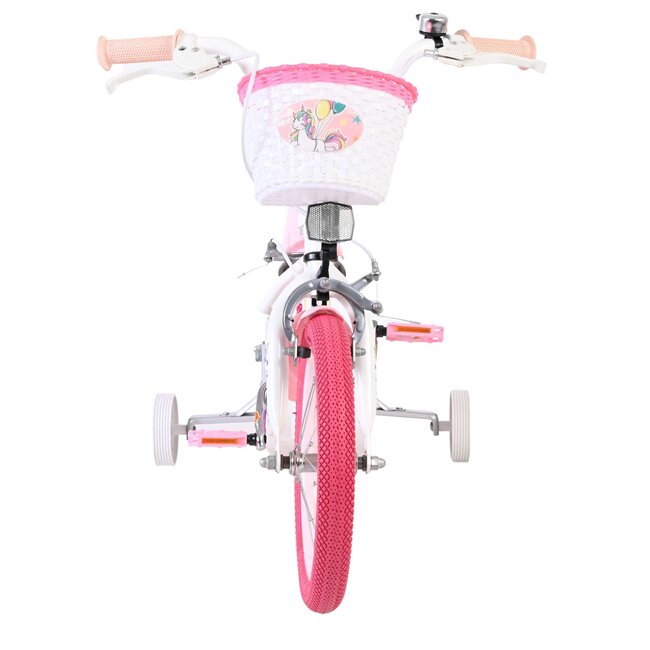 Volare Unicorn meisjesfiets 14 inch Twee Handremmen