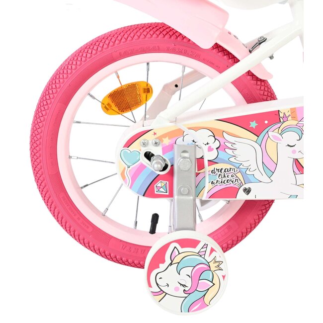 Volare Unicorn meisjesfiets 14 inch