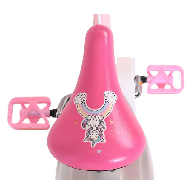 Volare Unicorn meisjesfiets 14 inch Twee Handremmen