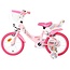 Volare Unicorn meisjesfiets 14 inch Twee Handremmen
