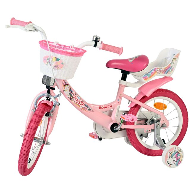 Volare fietsen Unicorn meisjesfiets 14 inch