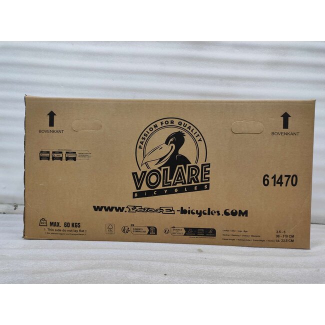 Volare fietsen Unicorn meisjesfiets 14 inch