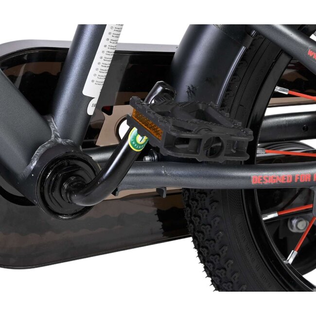 Volare Thombike jongensfiets 14 inch /grijs
