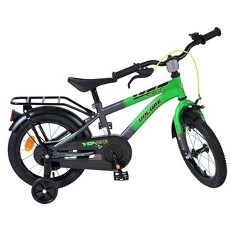 Volare fietsen Thombike jongensfiets 14 inch /grijs