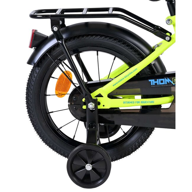 Volare fietsen Thombike jongensfiets 14 inch /geel