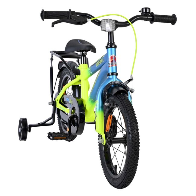 Volare fietsen Thombike jongensfiets 14 inch /geel