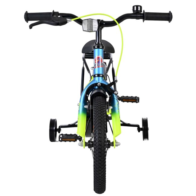 Volare fietsen Thombike jongensfiets 14 inch /geel