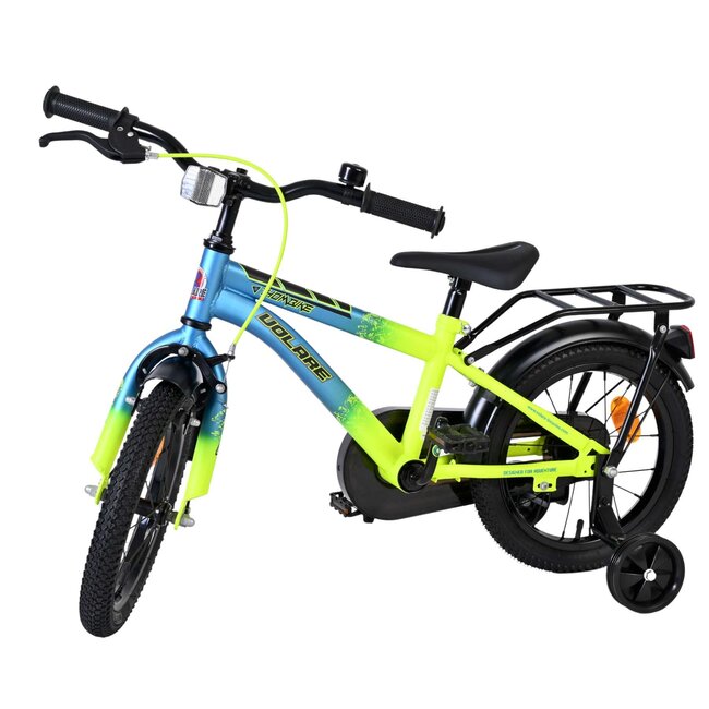 Volare fietsen Thombike jongensfiets 14 inch /geel