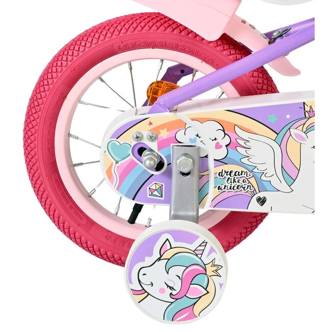 Volare Unicorn meisjesfiets 12 inch