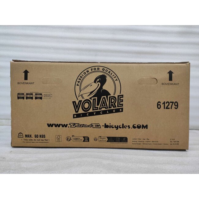 Volare Unicorn meisjesfiets 12 inch