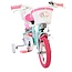Volare Unicorn meisjesfiets 12 inch Twee handremmen