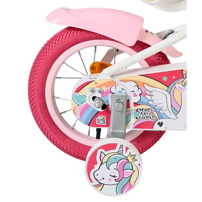 Volare Unicorn meisjesfiets 12 inch