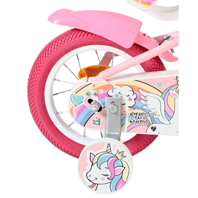 Volare fietsen Unicorn meisjesfiets 12 inch