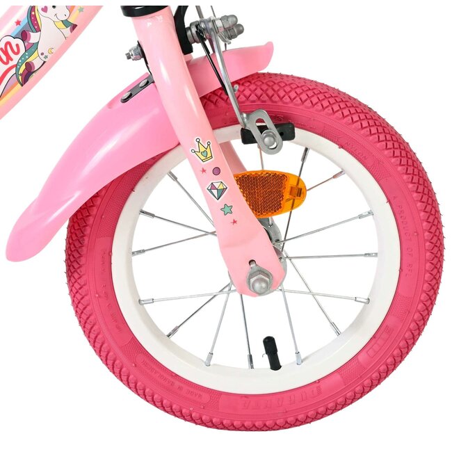 Volare fietsen Unicorn meisjesfiets 12 inch
