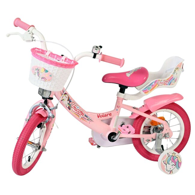 Volare fietsen Unicorn meisjesfiets 12 inch