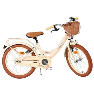 Volare Ashley meisjesfiets 18 inch Creme Twee handremmen