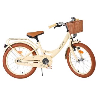 Volare fietsen Ashley meisjesfiets 18 inch Creme
