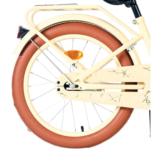 Volare fietsen Ashley meisjesfiets 18 inch Creme