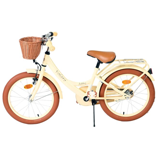 Volare fietsen Ashley meisjesfiets 18 inch Creme