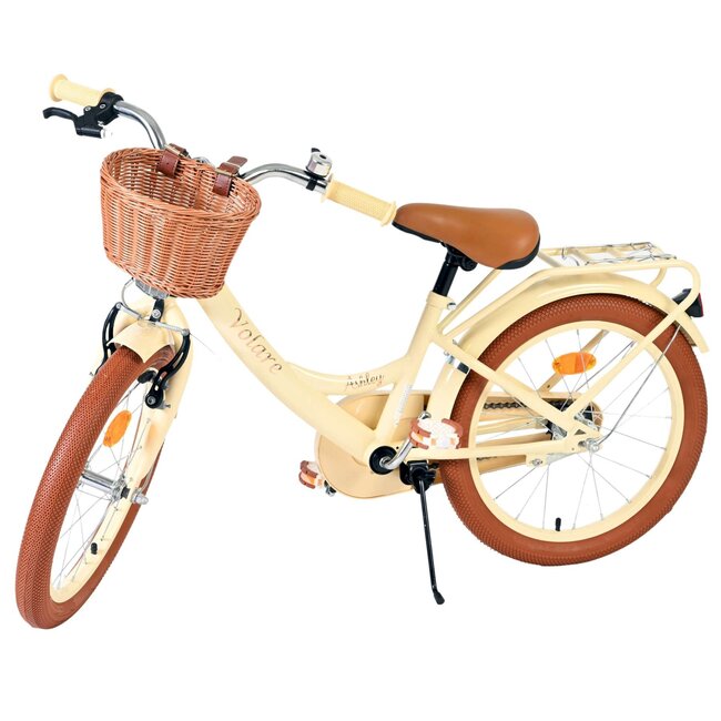 Volare fietsen Ashley meisjesfiets 18 inch Creme