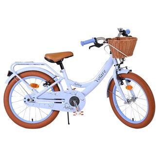 Volare fietsen Ashley meisjesfiets 18 inch Pastel Blauw Twee handremmen