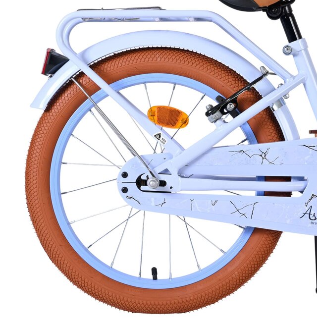 Volare fietsen Ashley meisjesfiets 18 inch Pastel Blauw Twee handremmen
