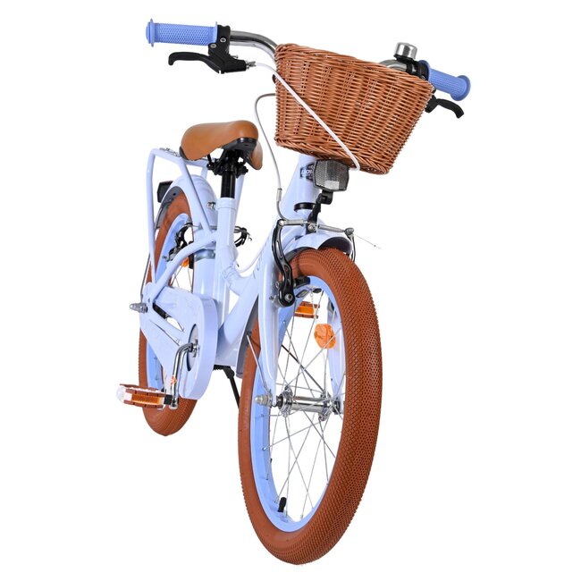 Volare fietsen Ashley meisjesfiets 18 inch Pastel Blauw Twee handremmen
