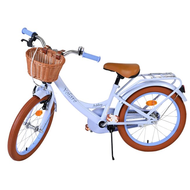 Volare fietsen Ashley meisjesfiets 18 inch Pastel Blauw