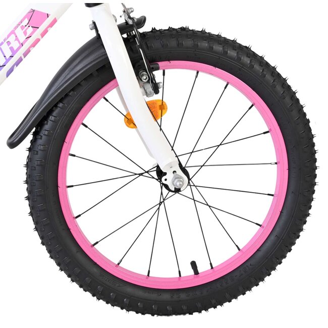 Volare Lily meisjesfiets 18 inch roze paars