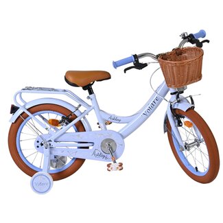 Volare Ashley meisjesfiets 16 inch Pastel Blauw Twee Handremmen