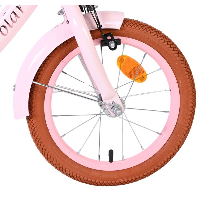Volare fietsen Ashley meisjesfiets 14 inch Twee Handremmen