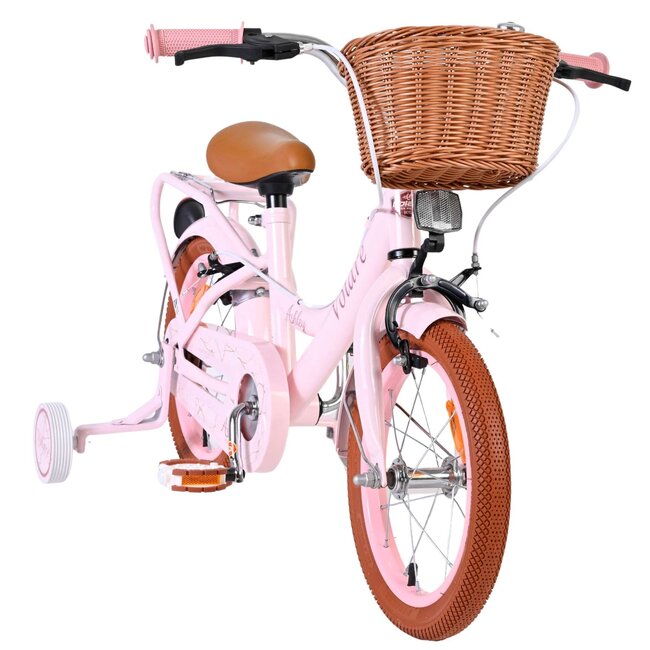 Volare fietsen Ashley meisjesfiets 14 inch Twee Handremmen