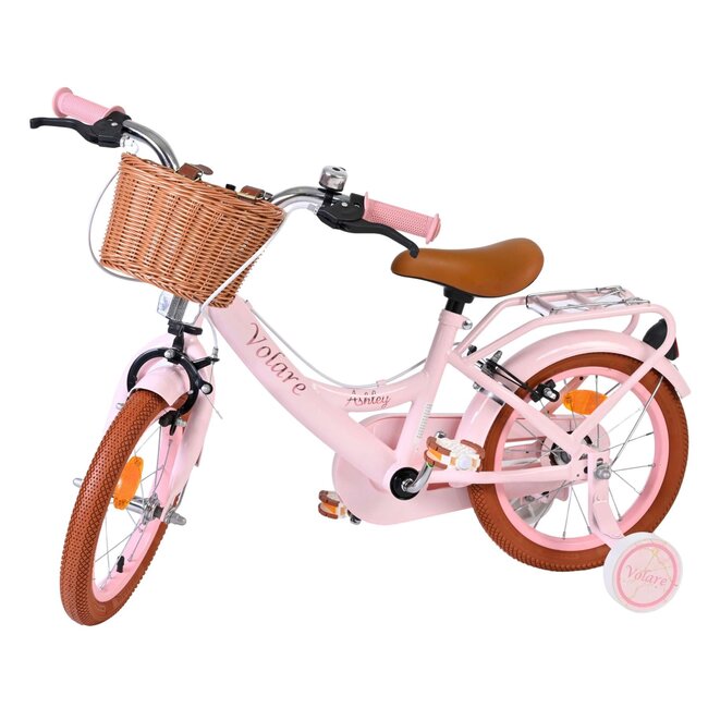 Volare fietsen Ashley meisjesfiets 14 inch Twee Handremmen