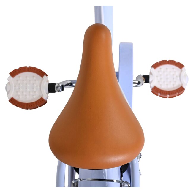Volare Ashley meisjesfiets 12 inch Pastel Blauw Twee handremmen