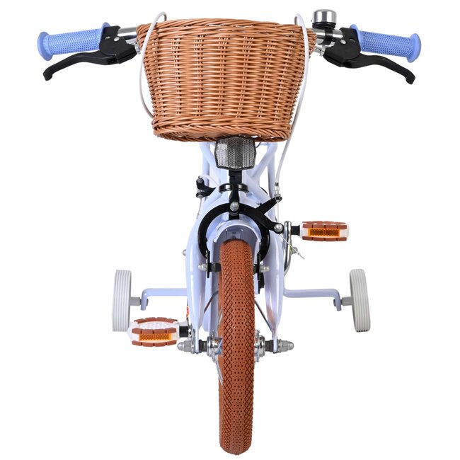 Volare Ashley meisjesfiets 12 inch Pastel Blauw Twee handremmen