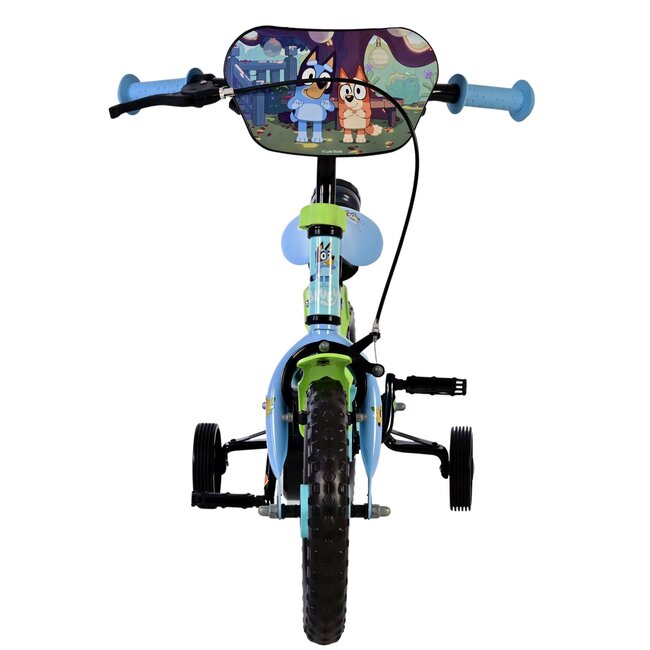 Bluey jongensfiets Mag Wheels 12 inch Blauw