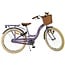 Volare fietsen Blossom meisjesfiets 24 inch Paars Twee handremmen