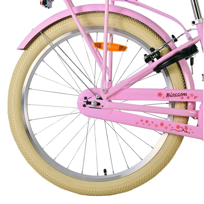 Volare fietsen Blossom meisjesfiets 24 inch Twee handremmen