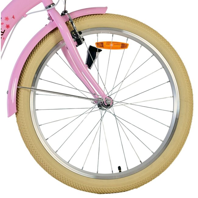 Volare fietsen Blossom meisjesfiets 24 inch Twee handremmen