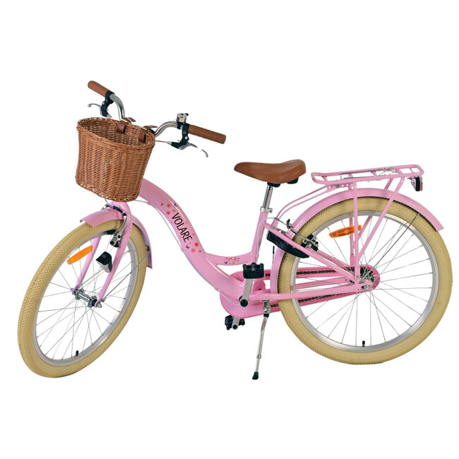 Volare fietsen Blossom meisjesfiets 24 inch Twee handremmen