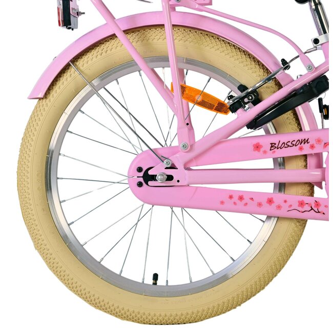 Volare fietsen Blossom meisjesfiets 20 inch Twee handremmen
